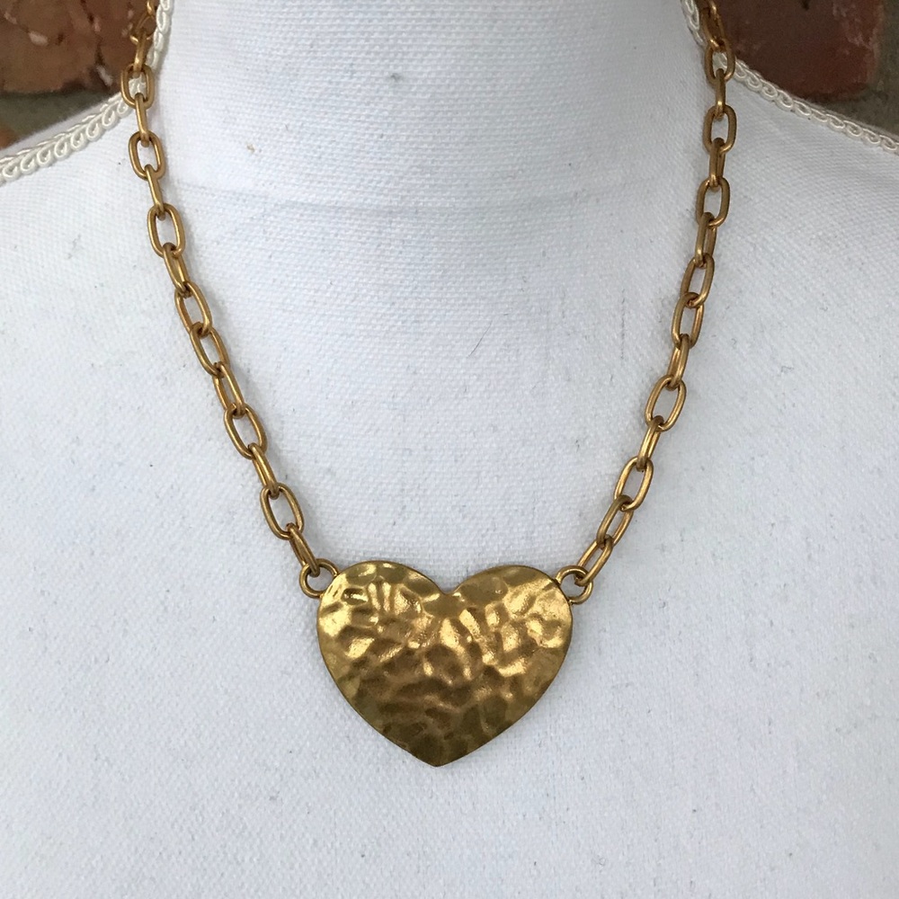 Gold Heart Necklace
